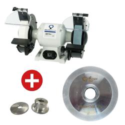 Touret DML-200 + Meule CBN Grain Moyen + Bague