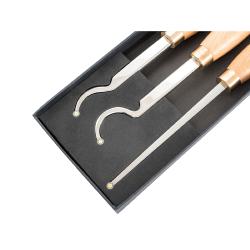 Kit 3 outils de creusage à pastille carbure - Basic Line