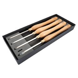 Kit 4 outils à pastille carbure - Basic Line