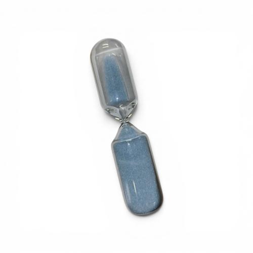 Sablier miniature sable bleu