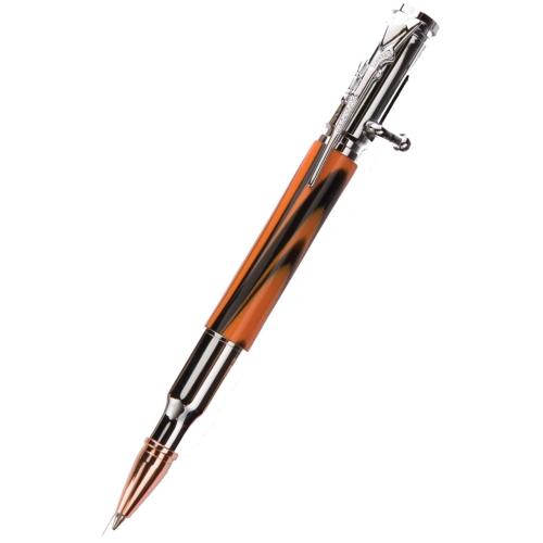 Mécanisme stylo balle avec culasse chrome